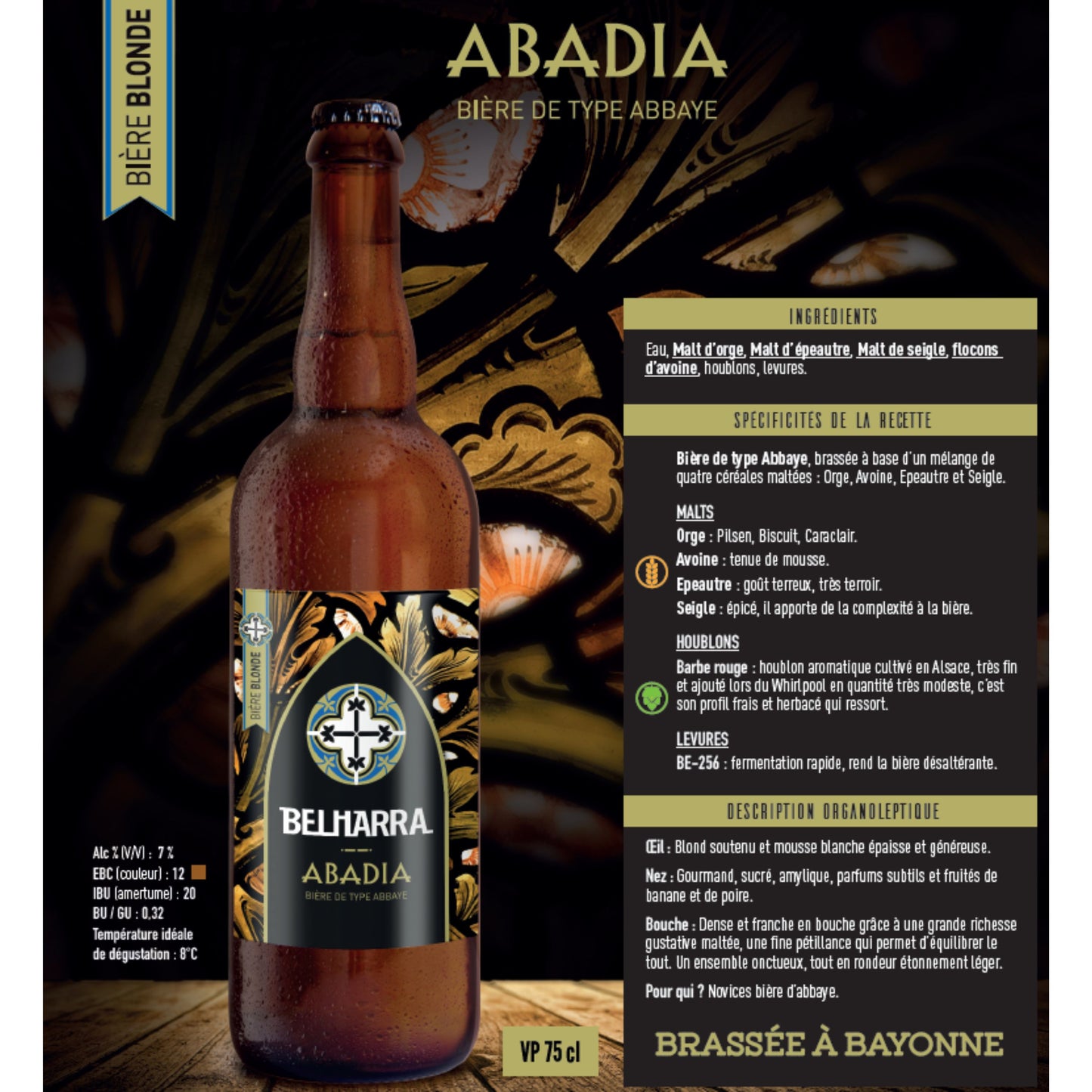BELHARRA ABADIA - Carton de 6 bouteilles 75CL